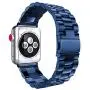 SPINYE Bands Compatible with iWatch 38mm 40mm 42mm 44mm, Solid Stainless Steel Metal Strap Replacement for Apple iWatch Series 6/5 / 4/3 Women Men (Blue, 38mm/40mm) SPINYE Bands Compatible with iWatch 38mm 40mm 42mm 44mm, Solid Stainless Steel Metal Strap Replacement for Apple iWatch Series 6/5 / 4/3 Women Men (Blue, 38mm/40mm)