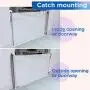 Perma Indoor/Outdoor Retractable Baby Gate 41'' Tall, Extends to 71'' Wide, Gray Perma Indoor/Outdoor Retractable Baby Gate 41'' Tall, Extends to 71'' Wide, Gray