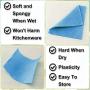 Swedish Dishcloths, CELLAY Kitchen Reusable No Odor ECO Friendly Biodegradable Cleaning Cellulose Cloths Hand Towel (14 Pack)