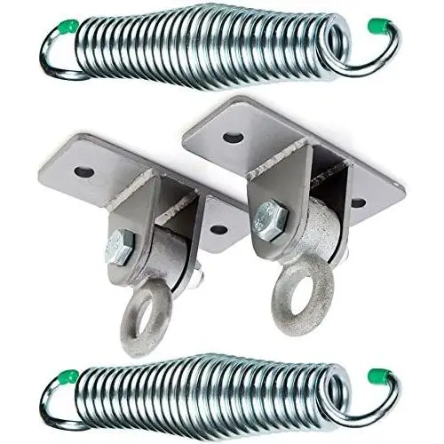 Barn-Shed-Play 2 Hole Heavy Duty Hangers and Springs Porch Swing Hanging Kit Barn-Shed-Play 2 Hole Heavy Duty Hangers and Springs Porch Swing Hanging Kit