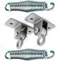 Barn-Shed-Play 2 Hole Heavy Duty Hangers and Springs Porch Swing Hanging Kit Barn-Shed-Play 2 Hole Heavy Duty Hangers and Springs Porch Swing Hanging Kit