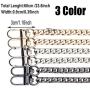 DaNaRaa 3 Pieces Handbag Chain Straps Bag Strap Replacement Metal Purse Clutches Handles in 23.6 Inches Length for Purse Handbags DIY Crafts, 60cm