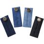 ZEFFFKA Denim Waist Extender Button for Jeans and Skirt Comfy Metal Buttons 4 pcs Assorted Colors