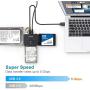 Unitek USB 3.0 to IDE and SATA Converter External Hard Drive Adapter Kit for Universal 2.5/3.5 HDD/SSD Hard Drive Disk, One Touch Backup Function and Restore Software, Included 12V/2A Power Adapter Unitek USB 3.0 to IDE and SATA Converter External Hard Drive Adapter Kit for Universal 2.5/3.5 HDD/SSD Hard Drive Disk, One Touch Backup Function and Restore Software, Included 12V/2A Power Adapter