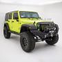 Restyling Factory -Full Width Front Bumper With Fog Lights Hole and Winch Plate Built In -Textured Black for 07-18 Wrangler JK Restyling Factory -Full Width Front Bumper With Fog Lights Hole and Winch Plate Built In -Textured Black for 07-18 Wrangler JK