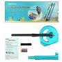 allsun Handheld Metal Detector Junior Kids Education Exploration DIY Toy Color Blue