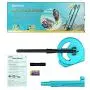 allsun Handheld Metal Detector Junior Kids Education Exploration DIY Toy Color Blue