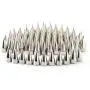 ULTNICE Metal Cone Spikes Screwback Studs DIY Leather Craft Punk Rivets 7x14mm (Silver) - 100 Pieces ULTNICE Metal Cone Spikes Screwback Studs DIY Leather Craft Punk Rivets 7x14mm (Silver) - 100 Pieces