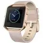 SWEES Leather Bands Compatible with Fitbit Blaze Smart Watch, Genuine Leather Replacement Band with Metal Frame Small & Large for Women Men, Champagne Gold, Rose Gold, Black, Brown, White, Grey, Beige