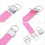 40 Pieces Key Fob Hardware Key Chain Fob Wristlet Hardware with Key Ring for Lanyard (1 Inch)