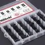 Hilitchi 225Pcs U Nut Assortment Black Phosphate Finish Rust Resistant Wide Range Kit Auto Car Metal Clips for Motorcycle Automotive Repair Replacement Hilitchi 225Pcs U Nut Assortment Black Phosphate Finish Rust Resistant Wide Range Kit Auto Car Metal Clips for Motorcycle Automotive Repair Replacement