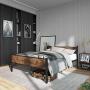 IRONCK Queen Bed Frame with Headboard Industrial, Bed Frame Queen Size with 16 Heavy Duty Steel Slats and 10 Legs, More Stronger, Noise-Free, Mattress Foundation No Box Spring Needed