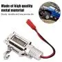 Vbest life RC Metal Winch,Full CNC Metal RC Winch Spare Upgrade Parts Accessories for 1/10 SCX10 Axial Crawler D90(Silver) Vbest life RC Metal Winch,Full CNC Metal RC Winch Spare Upgrade Parts Accessories for 1/10 SCX10 Axial Crawler D90(Silver)