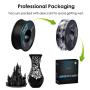 TIANSE Black PLA 3D Printer Filament for 3D Printing, 1.75mm Diameter Tolerance +/- 0.03 mm, 2.2lb Spool, 1kg