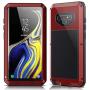 Galaxy Note 9 Case,Lilycase Armor Heavy Duty Hybrid Aluminum Metal Shockproof Military Shockproof Hard Cover for Samsung Galaxy Galaxy Note 9 Newest - Red