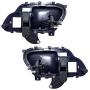 Driver and Passenger Inside Inner Blue Door Handles Replacement for Chevrolet GMC Pickup Truck 15708045 15708046
