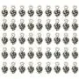 Mystart 100 Pieces Mini Pine Cone Charms Pendants Jewelry Making Findings DIY Accessories (Antique Silver) Mystart 100 Pieces Mini Pine Cone Charms Pendants Jewelry Making Findings DIY Accessories (Antique Silver)