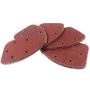 Coceca Mouse Detail Sander Sandpaper Sanding Paper Assorted 40 80 120 180 240 Grits (50pcs Mouse Sandpaper)