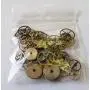 Steampunk Art Supplies - Assorted Metal Watch Parts, Gears & Accents for Crafts and Jewelry Making Steampunk Art Supplies - Assorted Metal Watch Parts, Gears & Accents for Crafts and Jewelry Making