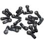 22Pcs Aluminum Metal & Plastic Rod Ends Set for 1/10 RC Crawler Traxxas TRX4