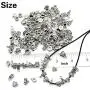 JIALEEY 125 Piece Mixed Antique Tibetan Silver Bail Tube Beads, Bail beads, Spacer Bead, Bead Hanger Fit Charm European Bracelet Pendant Jewelry Making JIALEEY 125 Piece Mixed Antique Tibetan Silver Bail Tube Beads, Bail beads, Spacer Bead, Bead Hanger Fit Charm European Bracelet Pendant Jewelry Making