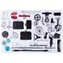 HMANE Engine Model Kit Vintage Classic Car, Metal Single Sylinder Mechanical Engine Model for Adults, DIY Assembly Engine Model Toys Collection Gift