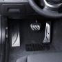 AutoBig No Drill Steel Sport Footrest Dead Gas Brake Pedals Cover for BMW 2 3 4 Series F22 F23 F30 F31 F34 F32 F33 F36