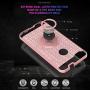 ZTE Blade X Z965 Case with HD Screen Protector,Ymhxcy 360 Degree Rotating Ring & Bracket Rubber Dual Layer Shock Bumper Resistant Back Cover for ZTE Blade X Z965-ZH Rose Gold