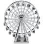Metal Earth Fascinations Ferris Wheel 3D Metal Model Kit