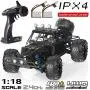 Exercise N Play RC Truck RC Car, Remote Control Car, Terrain RC Cars, Electric Remote Control Off Road Monster Truck, 1:18 Scale 2.4Ghz Radio 4WD Fast 30+ MPH RC Car (1:18A) Exercise N Play RC Truck RC Car, Remote Control Car, Terrain RC Cars, Electric Remote Control Off Road Monster Truck, 1:18 Scale 2.4Ghz Radio 4WD Fast 30+ MPH RC Car (1:18A)
