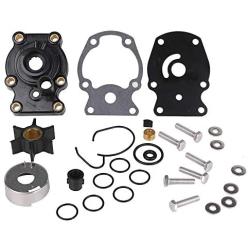 New Water Pump Repair Kit with Housing Replacement for Johnson Evinrude OMC（1980-UP）20 25 30 35HP Outboard Motor Parts - Replace 393630, 393509, 391636, 0393630, Sierra 18-3382