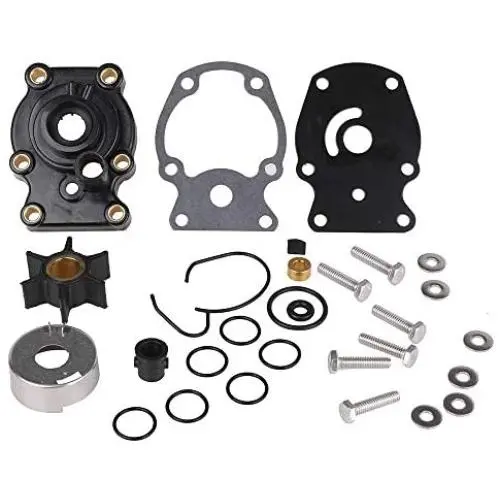 New Water Pump Repair Kit with Housing Replacement for Johnson Evinrude OMC(1980-UP)20 25 30 35HP Outboard Motor Parts - Replace 393630, 393509, 391636, 0393630, Sierra 18-3382 New Water Pump Repair Kit with Housing Replacement for Johnson Evinrude OMC(1980-UP)20 25 30 35HP Outboard Motor Parts - Replace 393630, 393509, 391636, 0393630, Sierra 18-3382