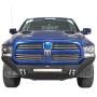 Hooke Road Dodge Ram Bumper Full Width Front Bumper w/120W LED Light Bar & D-Rings for 2013-2018 Ram 1500 (Exclude Rebel)