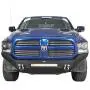 Hooke Road Dodge Ram Bumper Full Width Front Bumper w/120W LED Light Bar & D-Rings for 2013-2018 Ram 1500 (Exclude Rebel)