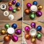 Fidget Hand Spinner Metal Elemental Power Orb Fidgeting Dragon Ball EDC ADHD Anxiety Focus Copper Bearing Figit Toys Finger Fingertip Gyro Stress Relief Xmas Birthday Gifts for Kids Adults(Rainbow)