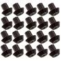 20-Pack of Viking Range - Compatible Grate Rubber Feet Bumpers - Heat-Resistant Material, Works with Many Gas Stove Burner Grates - Equivalent to PD040035 Foot - By Impresa Products