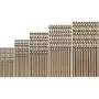 Hymnorq Metric M35 Cobalt Steel Extremely Heat Resistant Twist Drill Bits with Straight Shank Set of 50pcs in 5 Sizes(1, 1.5, 2, 2.5, 3mm) for Stainless Steel Cast Iron and Hard Metals Hymnorq Metric M35 Cobalt Steel Extremely Heat Resistant Twist Drill Bits with Straight Shank Set of 50pcs in 5 Sizes(1, 1.5, 2, 2.5, 3mm) for Stainless Steel Cast Iron and Hard Metals