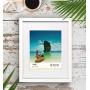 CAVEPOP 11x14 White Picture Frame with Mat Set of 5, Made to Display 11x 14” Without Mat, 8 x 10 with Mat - Large Wall Hanging Photo Frames, Collage Picture Frame Sets
