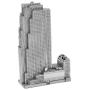 Set of 4 Metal Earth 3D Laser Cut Building Models: 30 Rockefeller Plaza, Empire State Building, Chrysler Building, & One World Trade Center