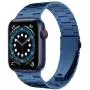 iiteeology Compatible with Apple Watch Band 40mm 38mm, Upgraded Version Solid Stainless Steel Band Business Replacement iWatch Strap for Apple Watch Series 6/5/4/3/2/1/SE - Blue