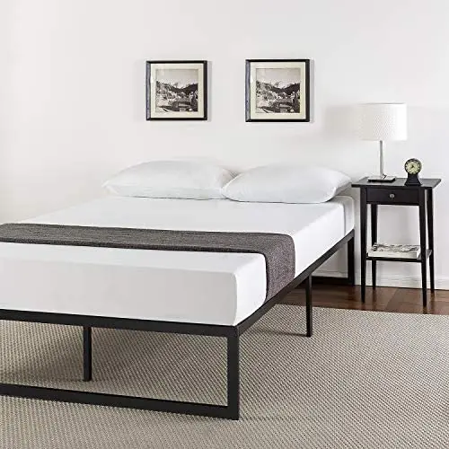 Zinus Abel 14 Inch Metal Platform Bed Frame / Mattress Foundation / No Box Spring Needed / Steel Slat Support / Easy Quick Lock Assembly, Queen Zinus Abel 14 Inch Metal Platform Bed Frame / Mattress Foundation / No Box Spring Needed / Steel Slat Support / Easy Quick Lock Assembly, Queen