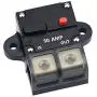 Cllena 50 Amp Circuit Breaker with Manual Reset, 0-8 Gauge Wire Inline Fuse Block 12V - 42V DC for Car Rv Marine Automotive Stereo Audio Electronic System Cllena 50 Amp Circuit Breaker with Manual Reset, 0-8 Gauge Wire Inline Fuse Block 12V - 42V DC for Car Rv Marine Automotive Stereo Audio Electronic System