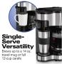 Hamilton Beach 2-Way Brewer Coffee Maker, Single-Serve and 12-Cup Pot, Stainless Steel (49980A), Carafe