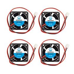 WINSINN 40mm Fan 5V Brushless 4020 40x20mm Cooling - High Speed (Pack of 4Pcs)