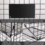 3 Tier Hanging Wire Basket - Wall Mounted Storage Bins for Pantry with Removable Chalkboards, Kitchen Fruit and Vegetable Storage Baskets, Metal Shelves Pantry Organization Containers Rack Produce Bin