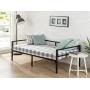 Zinus Brandi Quick Lock Twin Day Bed frame with Steel Slat Support