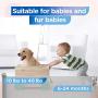 Perma Indoor/Outdoor Retractable Baby Gate 41'' Tall, Extends to 71'' Wide, Gray