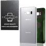 CELL4LESS Compatible Back Glass Cover Back Battery Door w/Pre-Installed Adhesive Replacement for Samsung Galaxy S8 OEM - All Models G950 All Carriers- 2 Logo - OEM Replacement (Arctic Silver)