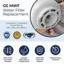 Pureline MWF Water Filter Replacement. Compatible with GE MWF, MWFP, MWFAP, MWFA, MWFINT, GWF, GWFA, HWF, HWFA, HDX FMG-1, Smartwater, WFC1201, GSE25GSHECSS, 197D6321P006 (3 Pack)