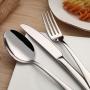 Silverware Set, Devico 20-Piece Stainless Steel Metal Flatware Utensils Cutlery set for 4, Mirror Polished, Dishwasher Safe